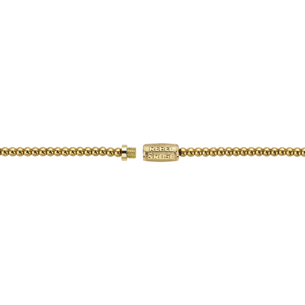 Necklace Yellow Gold Only - 3mm (38cm)