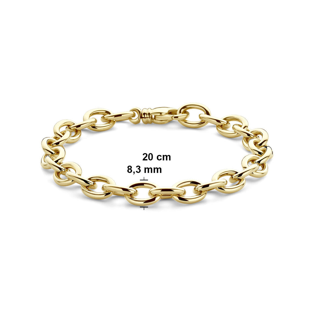 Gouden armband dames 14K