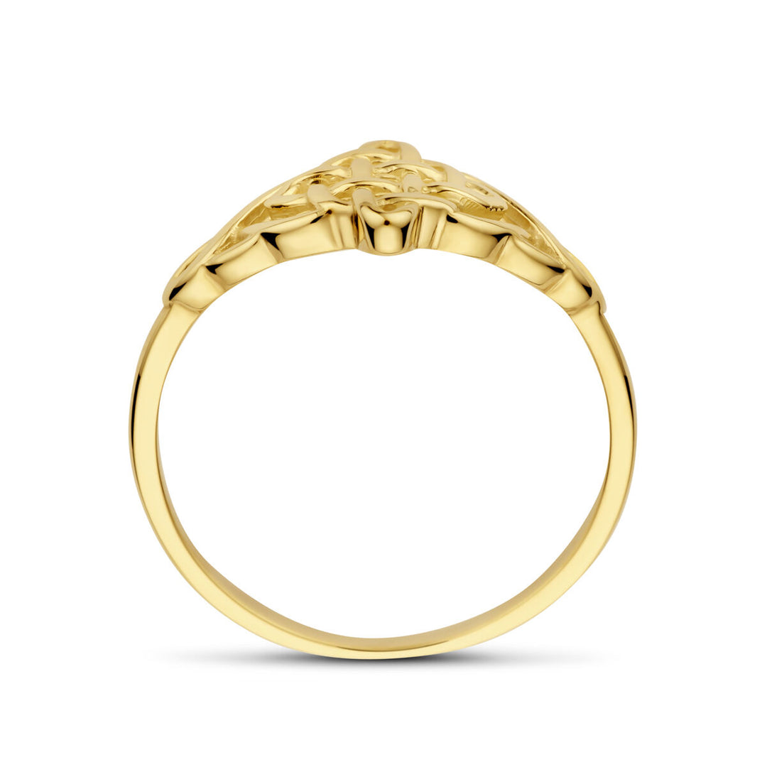 ring 14K geelgoud