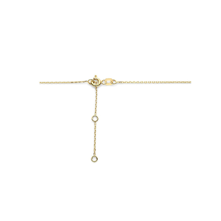 necklace heart 40 - 42 - 44 cm 14K yellow gold