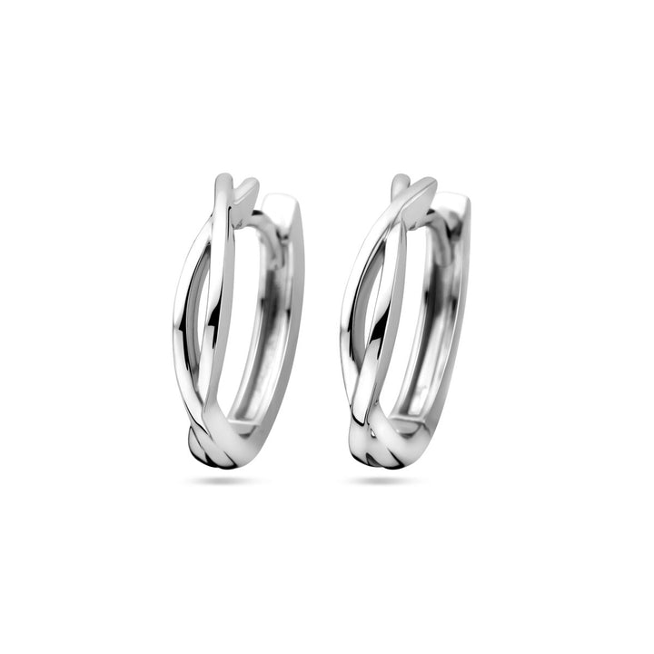 drop earrings silver rhodium plated