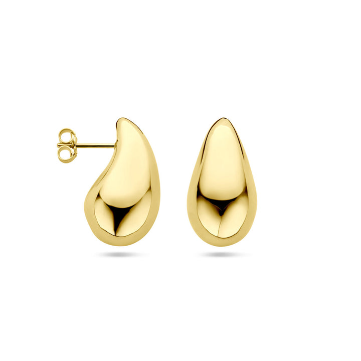 drop earrings in 14K yellow gold