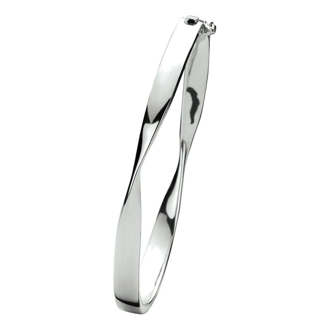 bangle hinge silver rhodium plated