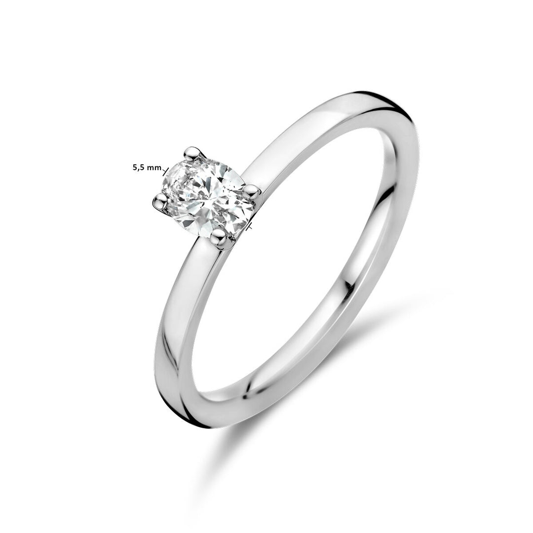 platina ring diamant 0.30ct g vsi platina