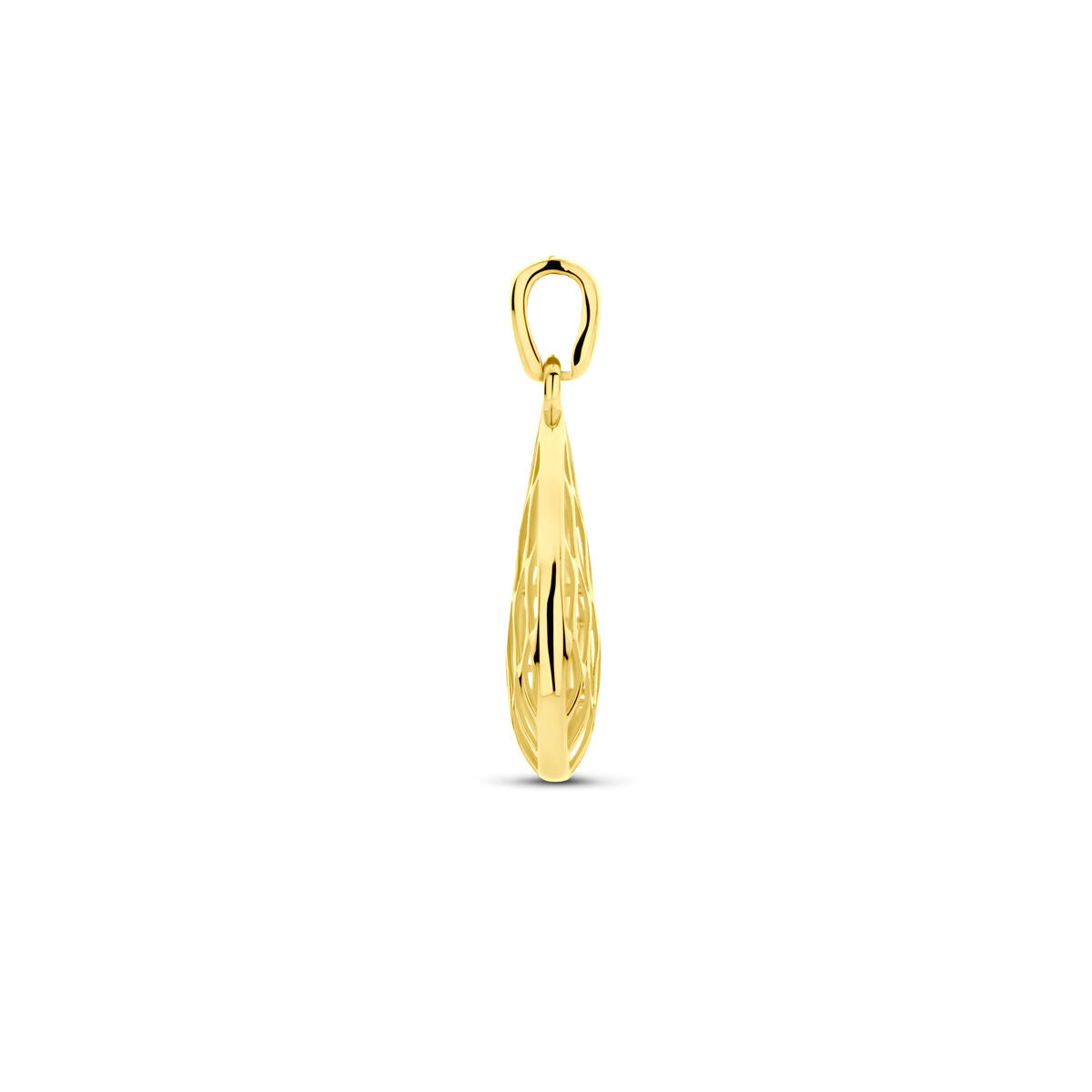 14k Geelgouden Hanger – 24x12mm voor Dames