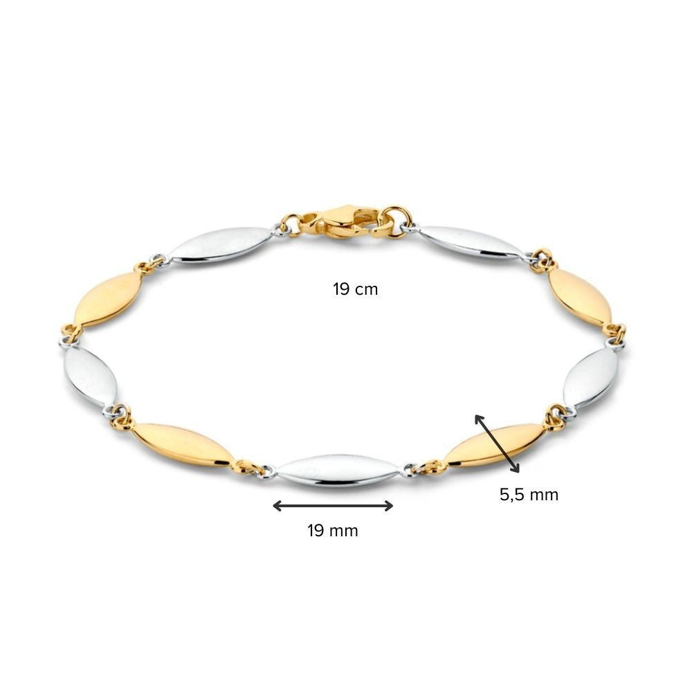 Armband bicolor