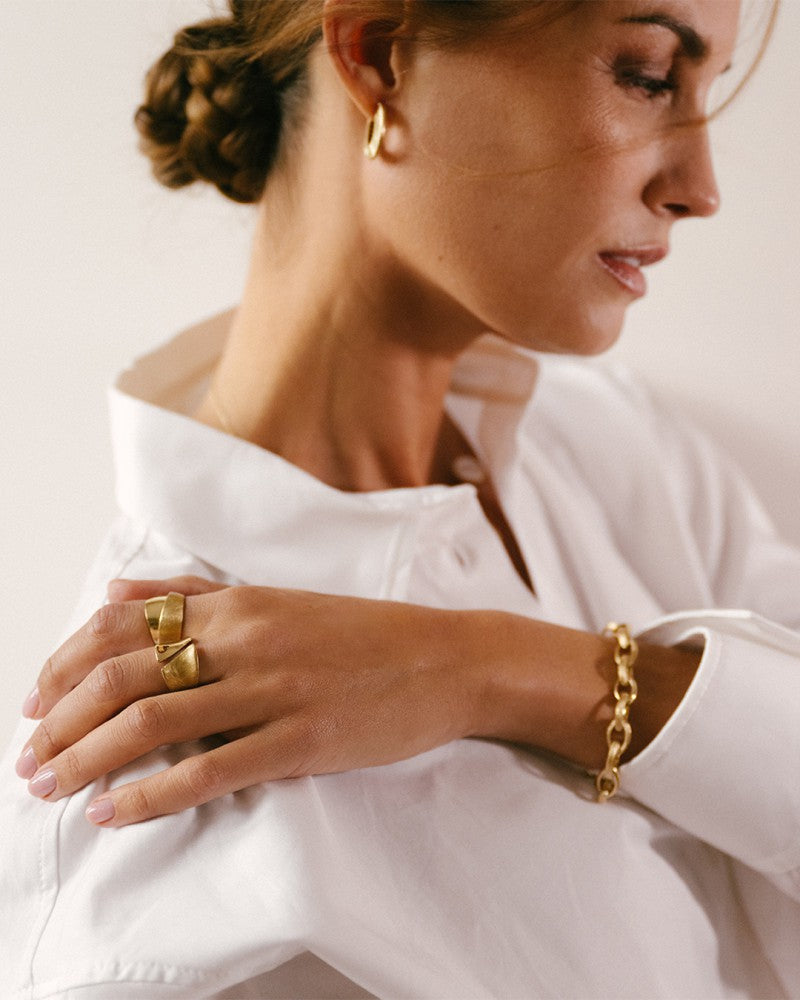 14kt Geelgouden Armband met Ovale Schakels – Van der Kooij Luxe Sieraad