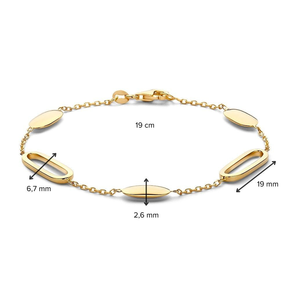 Armband geelgoud