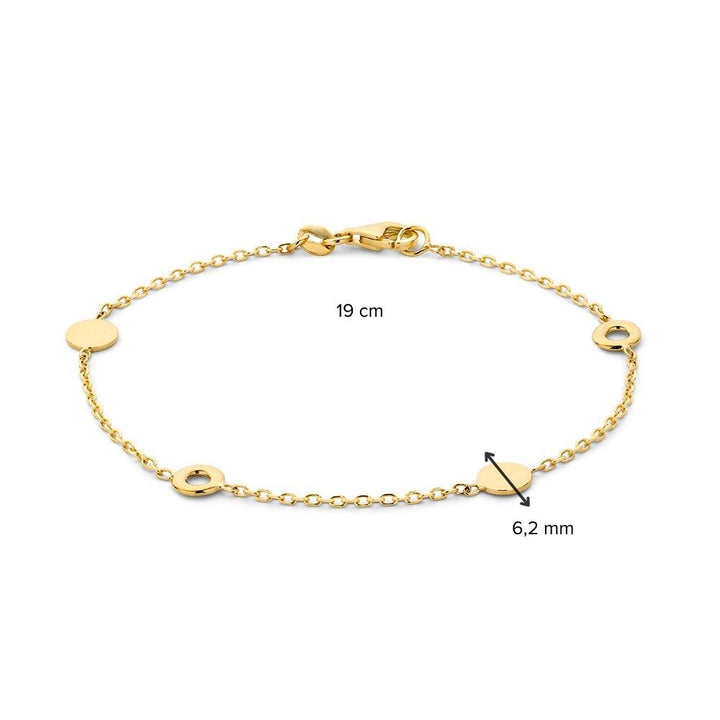Armband geelgoud