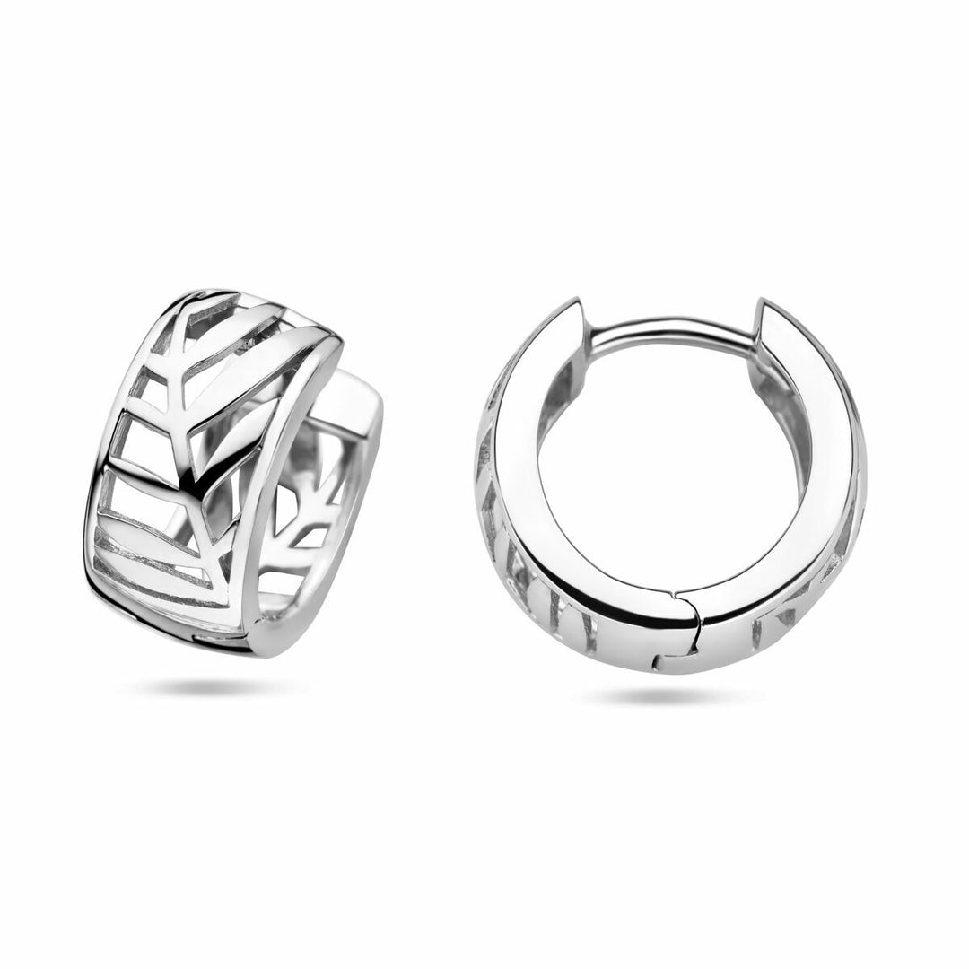 drop earrings silver rhodium plated