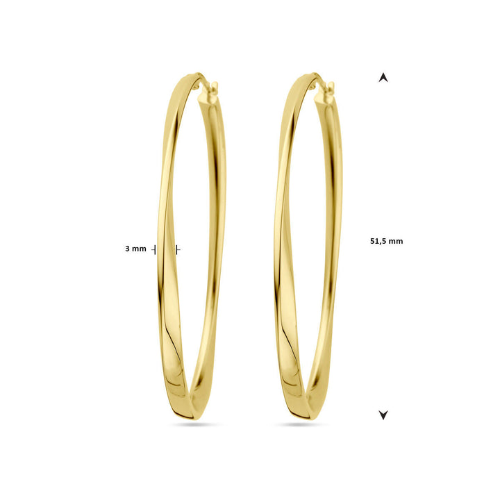 earrings 14K yellow gold