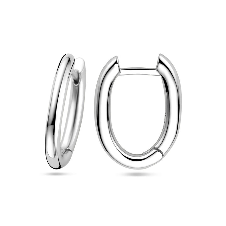 drop earrings silver rhodium plated