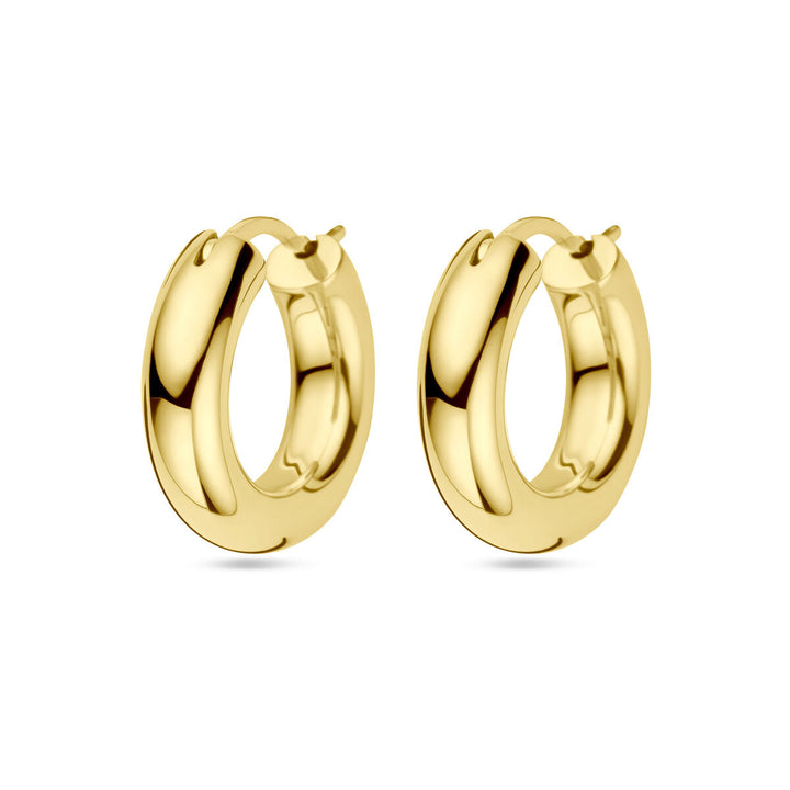 Ohrringe 1 Mikron Silber vergoldet (gelb)