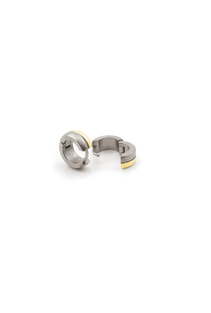 Boccia Titanium Earrings Bicolor 0505-02
