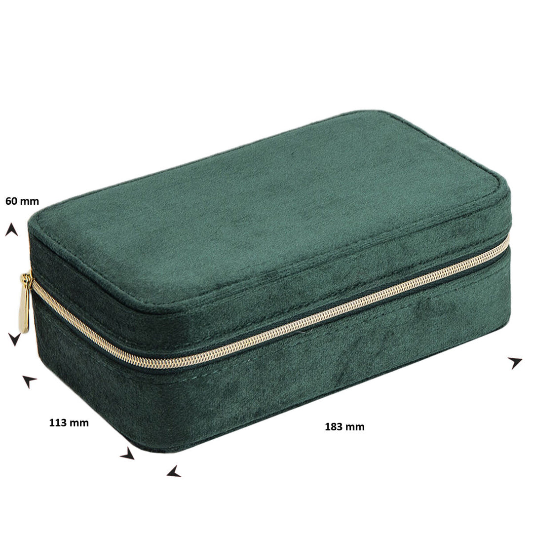 jewelry box green accessories