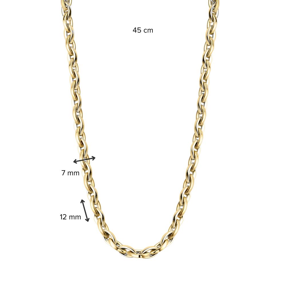 14K Geelgouden Collier voor Dames – Stijlvol en Tijdloos Design