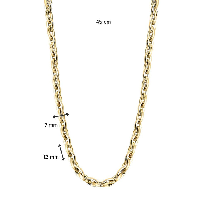 14K Geelgouden Collier voor Dames – Stijlvol en Tijdloos Design