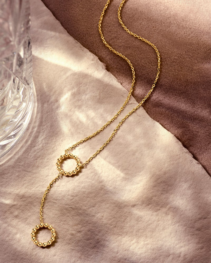 Geelgouden Collier – 14-Karaat Tijdloze Elegantie voor Dames