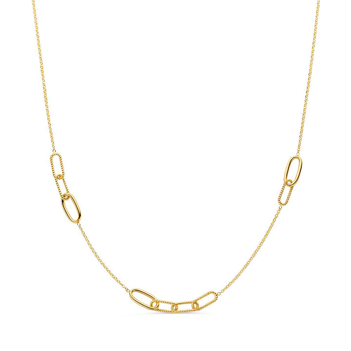 14K Geelgouden Collier – Luxe en Tijdloos Sieraad voor Dames