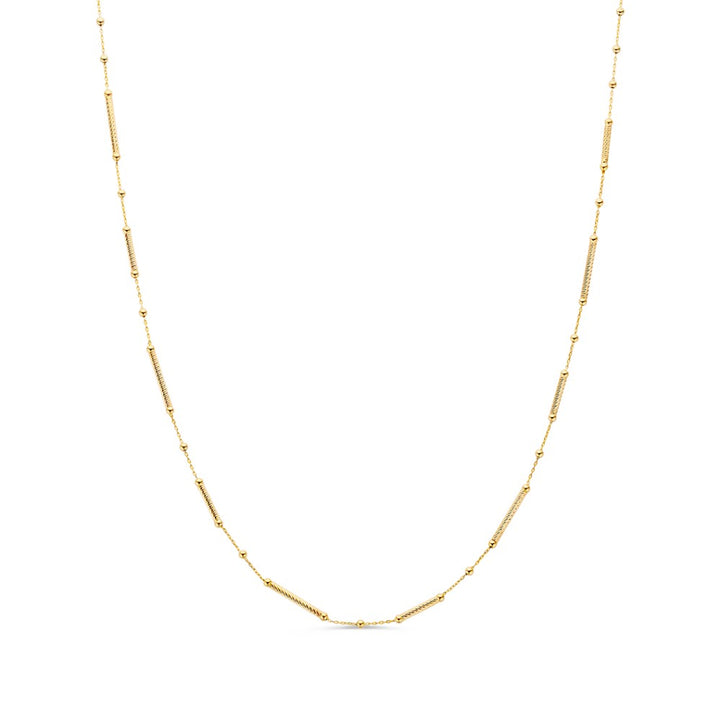 14K Geelgouden Collier – Subtiel en Elegant Sieraad voor Dames