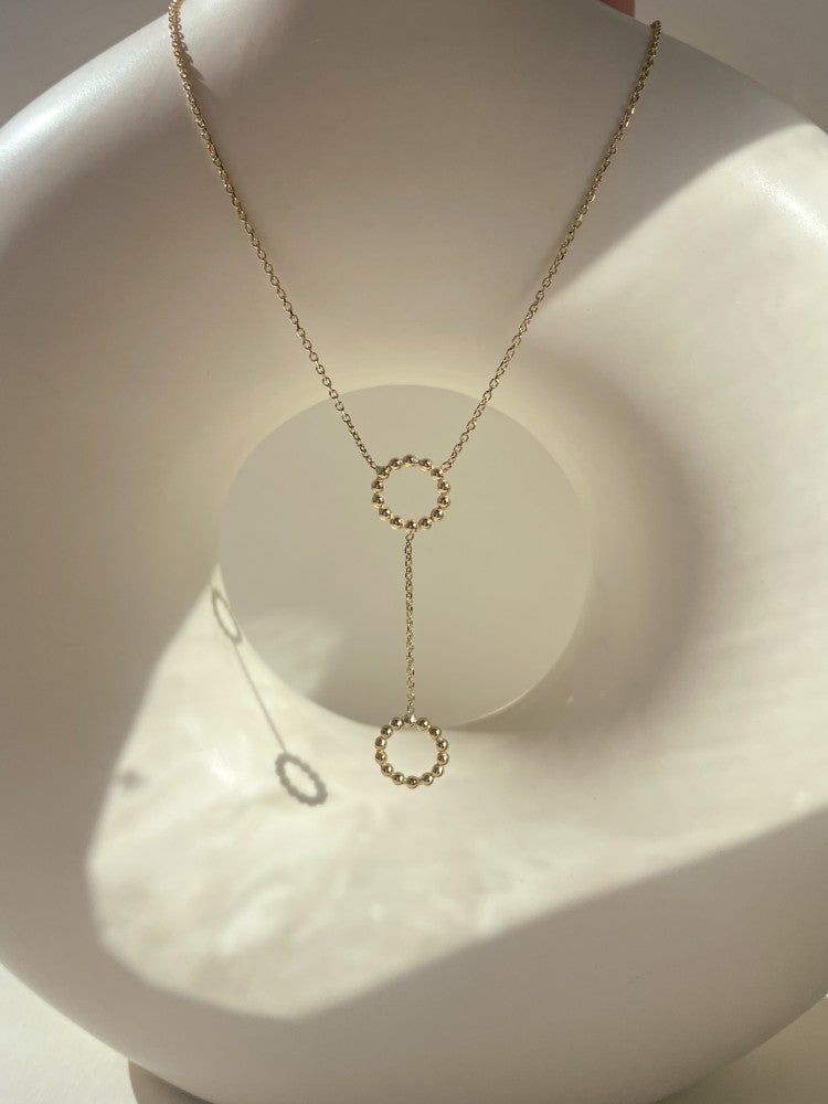 Geelgouden Collier – 14-Karaat Tijdloze Elegantie voor Dames