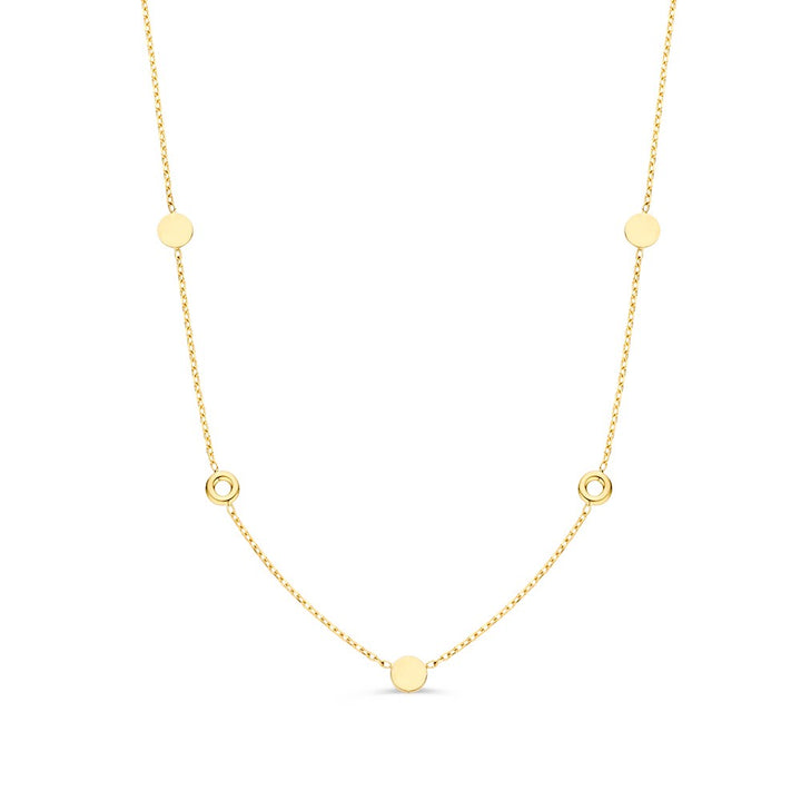 Collier geelgoud