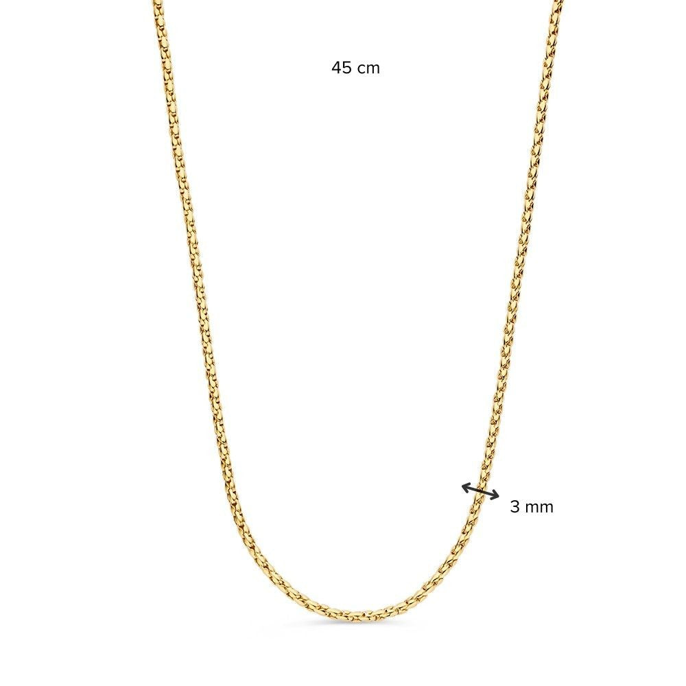 Collier geelgoud
