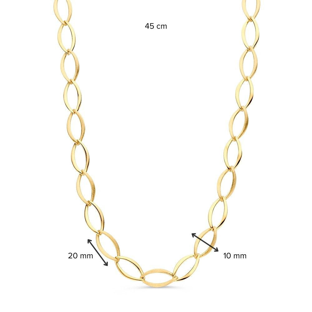 Collier geelgoud