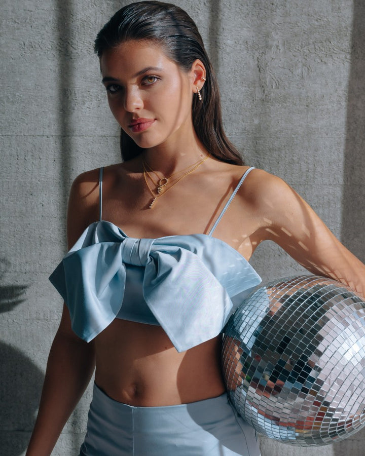 Elegant 14k Yellow Gold Necklace with 0.81ct Diamond Pendant from 'Bubbles' Collection