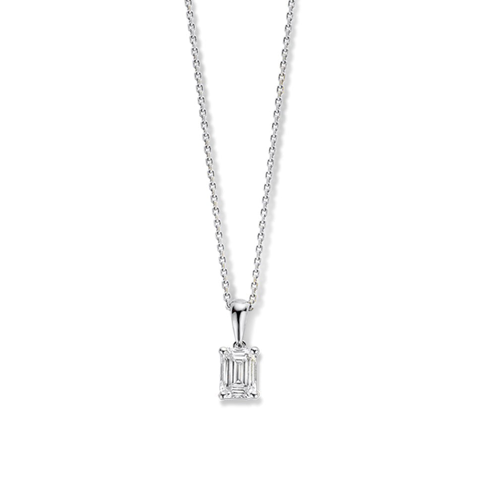 Collier Nora 0,50 crt. witgoud