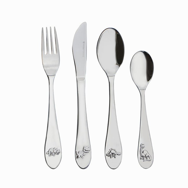 children's cutlery dino stainless steel