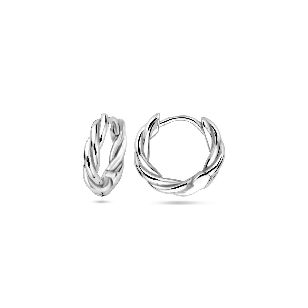 klapoorringen buis 2,5 mm zilver gerhodineerd