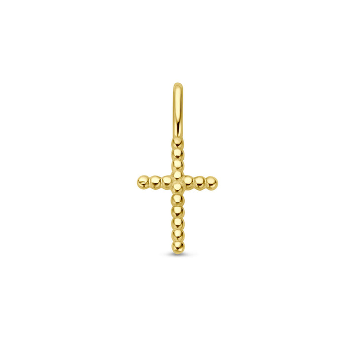 Anhänger Kreuz 14K Gelbgold