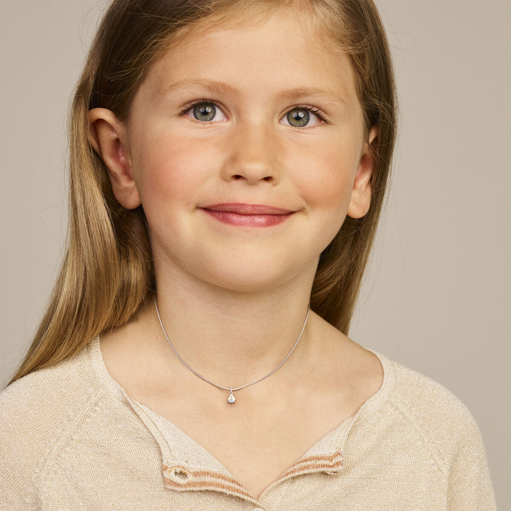 hanger lieveheersbeestje zirkonia zilver gerhodineerd