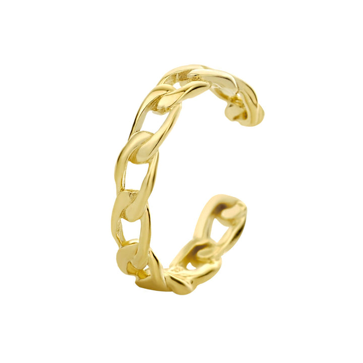 Ohrklemme 1 Mikron Silber vergoldet (gelb)