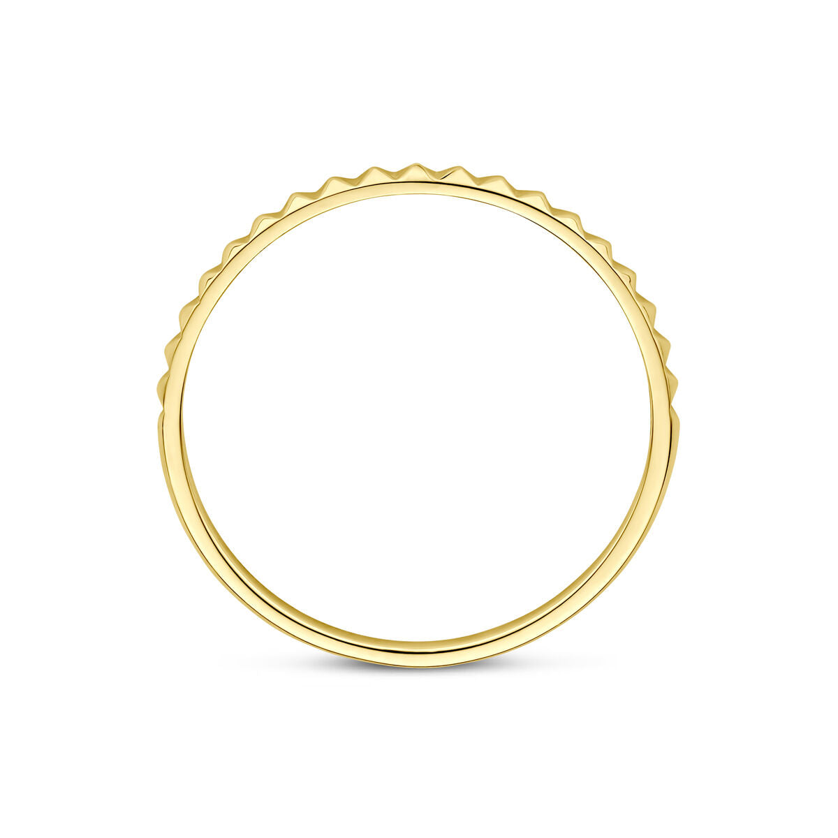 14k Geelgouden aanschuifring – 1.5 mm breed