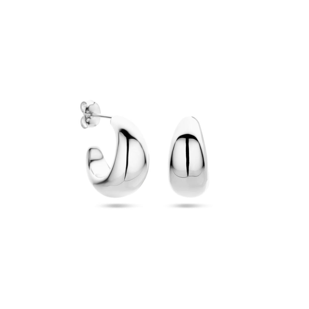 stekeroorringen 17,5 mm zilver gerhodineerd