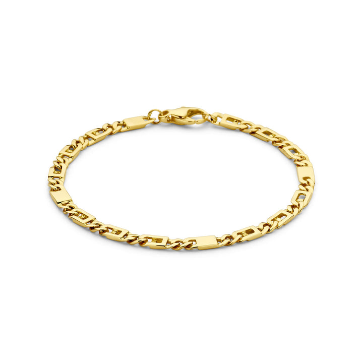 armband 4,7 mm 21 cm 14K geelgoud