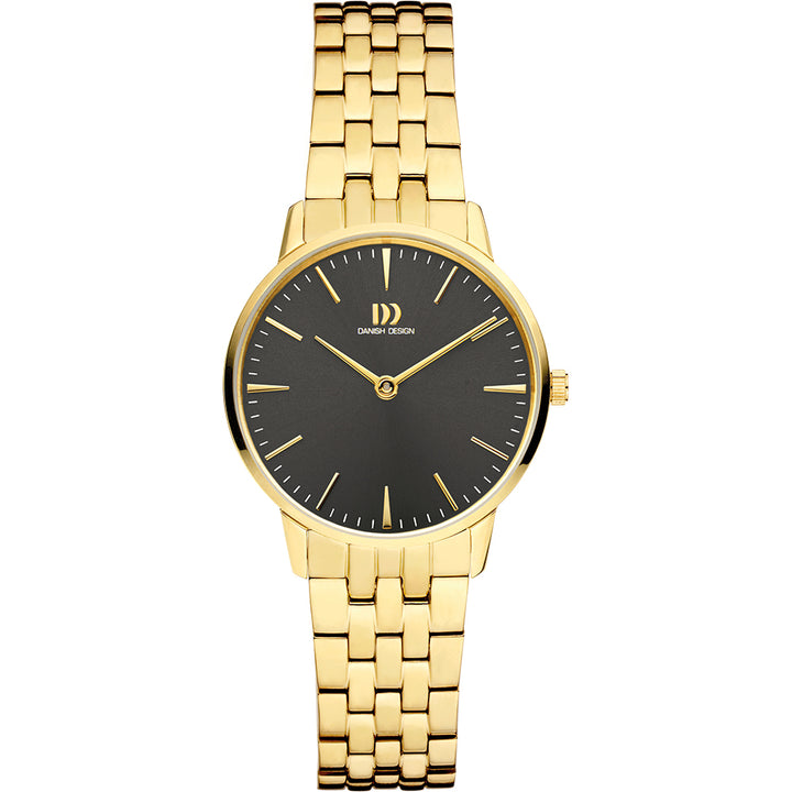 Danish design dames horloge zwarte wijzerplaat - IV99Q1251