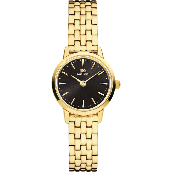 Danish design dames horloge zwarte wijzerplaat - IV99Q1268