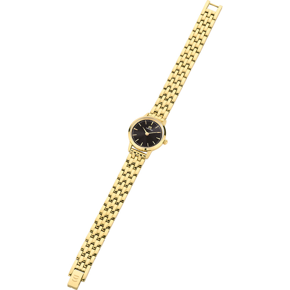 Danish design dames horloge zwarte wijzerplaat - IV99Q1268