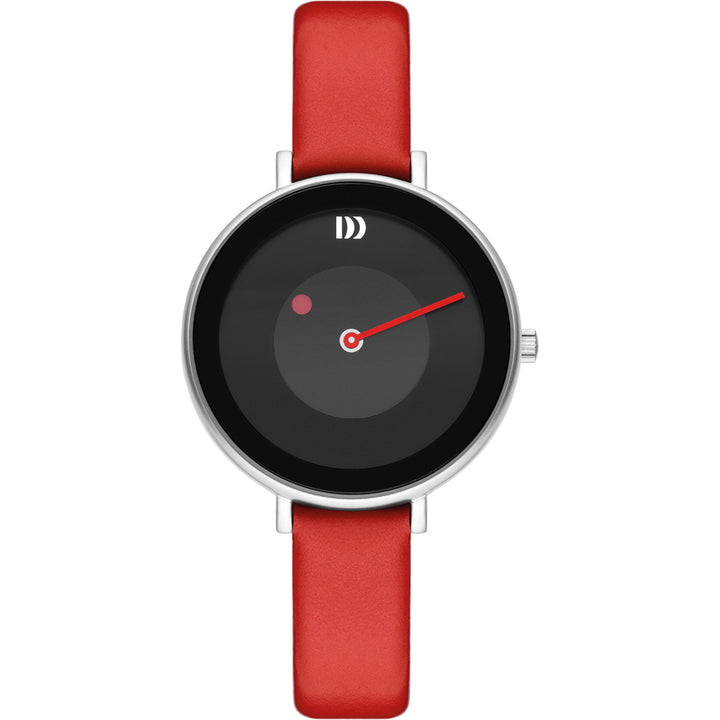 Danish design dames horloge zwarte wijzerplaat - IV24Q1260