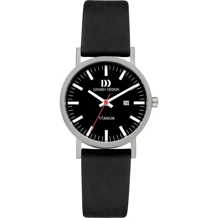 Danish design dames horloge zwarte wijzerplaat - IV23Q199