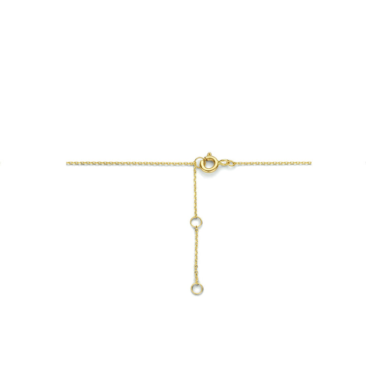 collier rondjes 40 - 42 - 44 cm 14K geelgoud