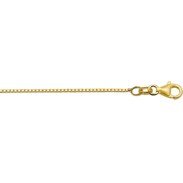 Venezianische Halskette 1,1 mm 14K Gelbgold