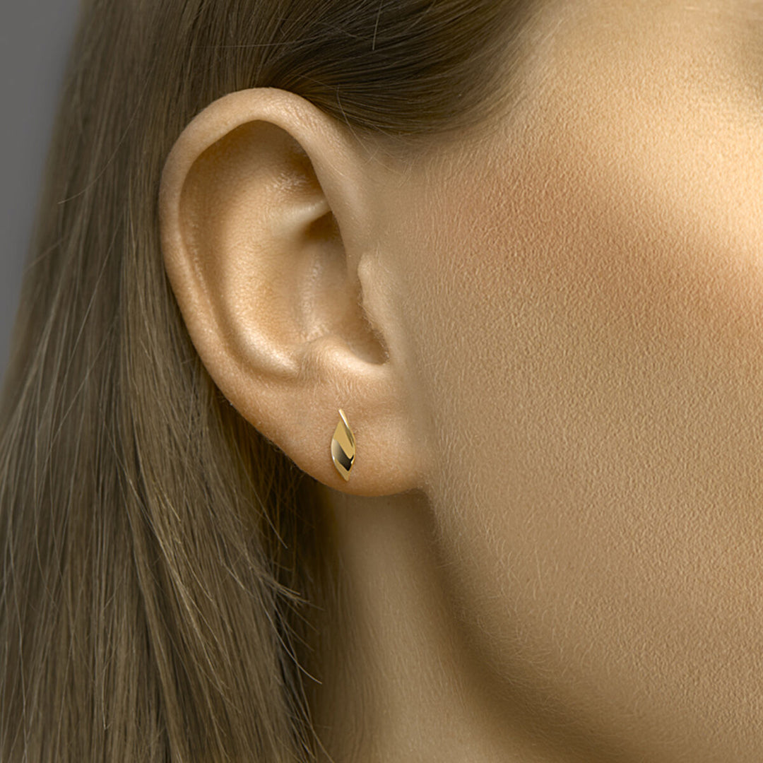 oorknoppen 14K geelgoud