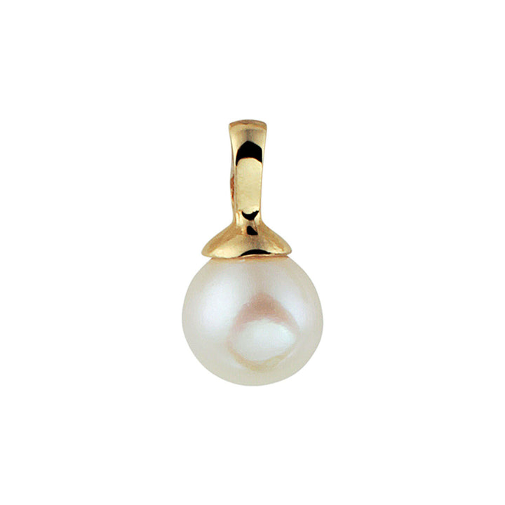 pendant pearl 14K yellow gold