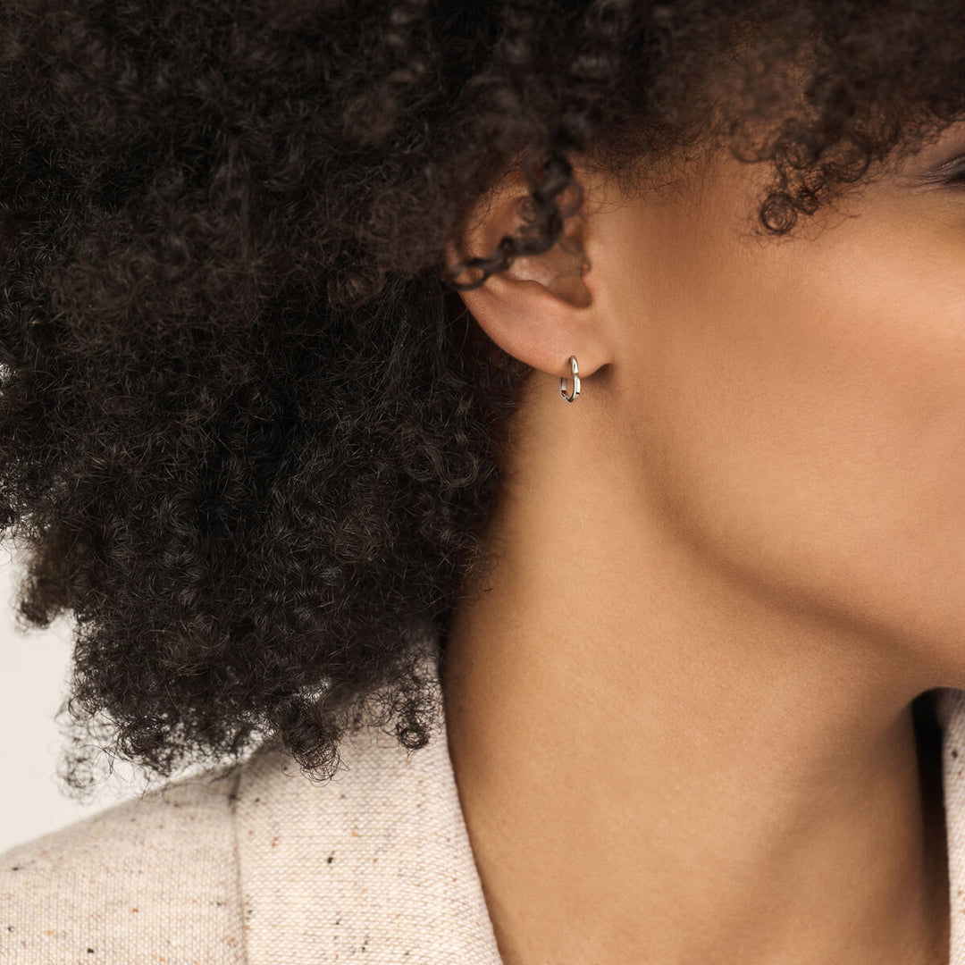 klapoorringen hartjes 2 mm zilver gerhodineerd