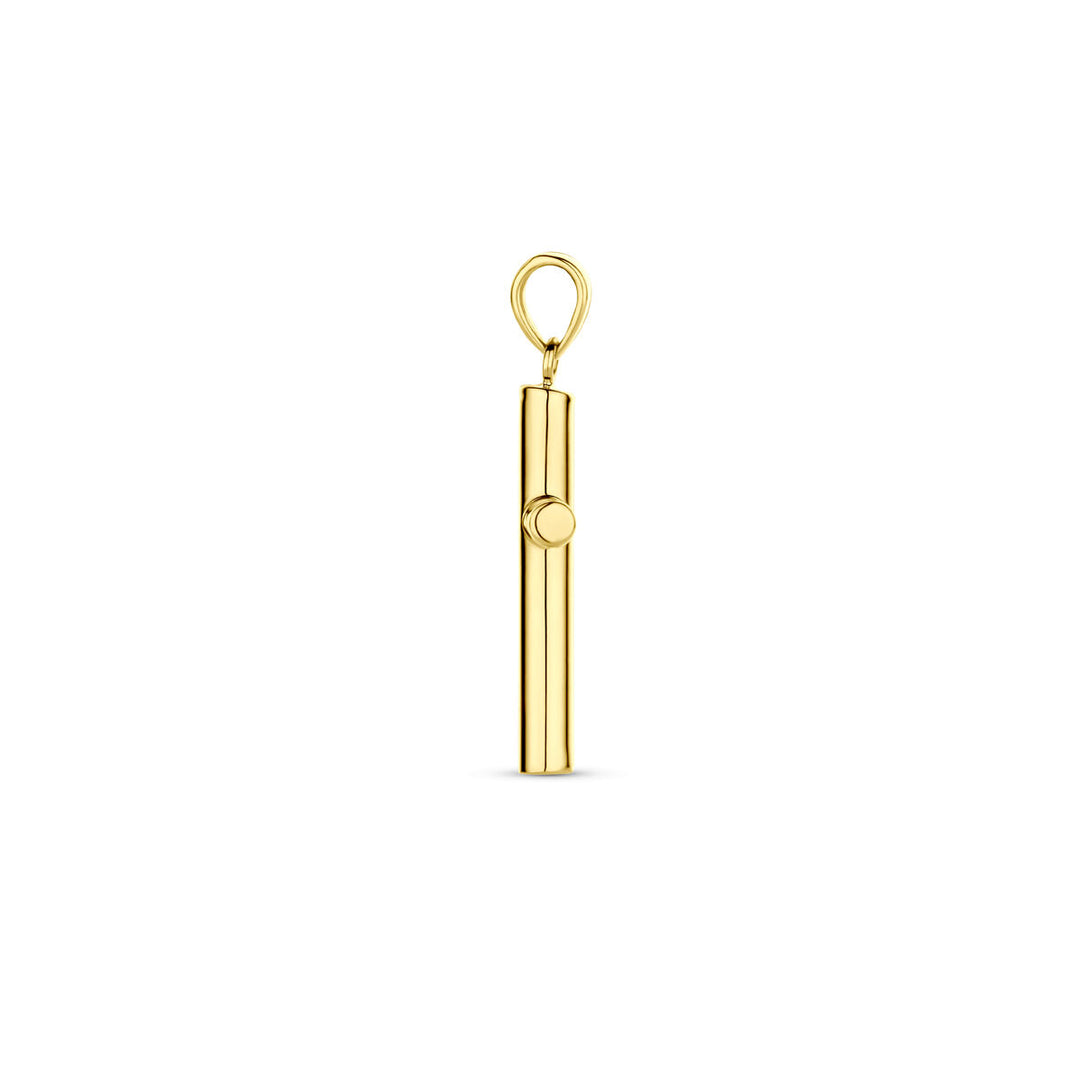 hanger kruis 28 mm 14K geelgoud