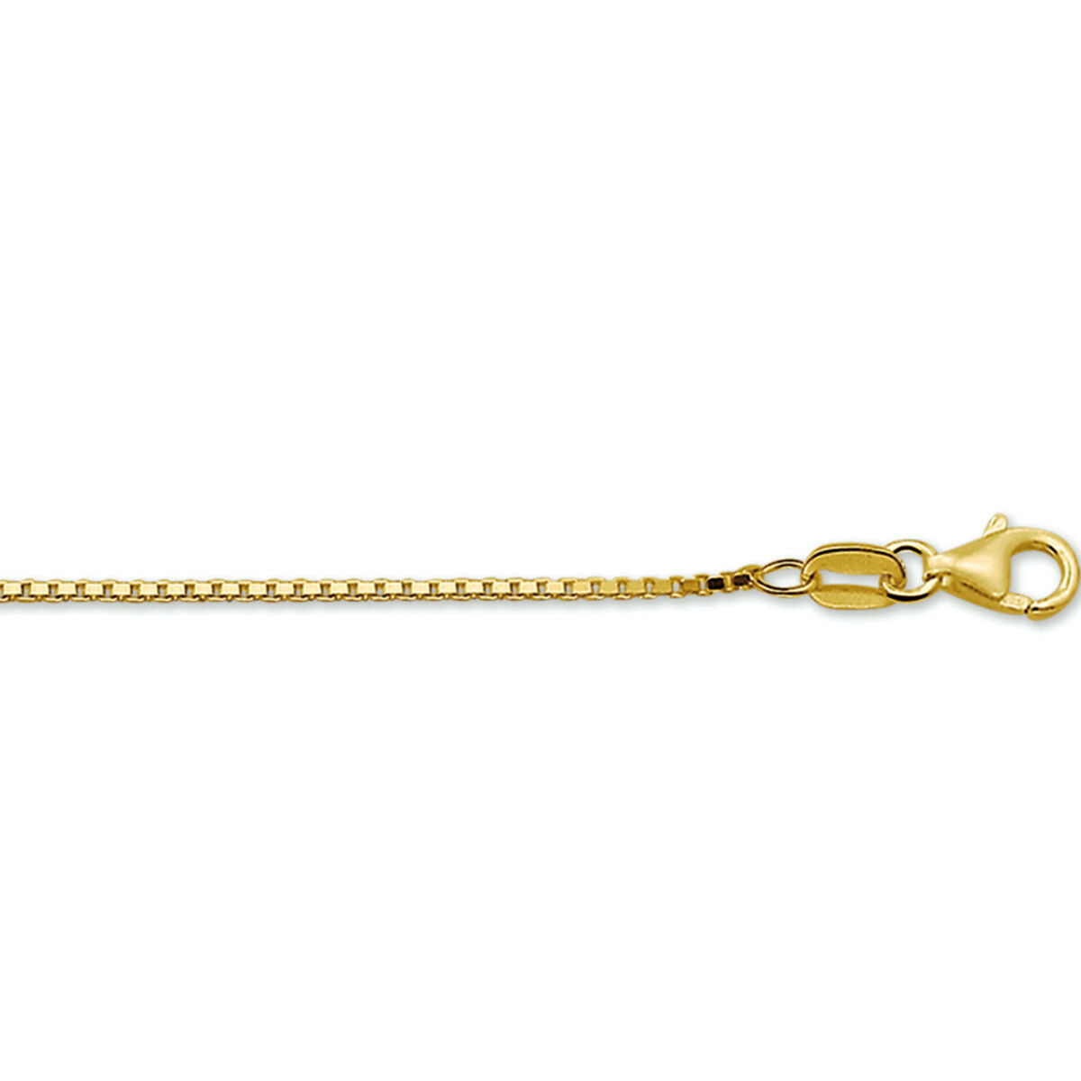 Venetian necklace 1.3 mm 14K yellow gold